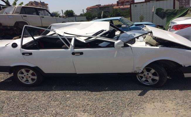 Çorlu'da trafik kazası: 1 yaralı