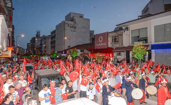 Karacabey’de 15 Temmuz Şehitleri Unutulmadı