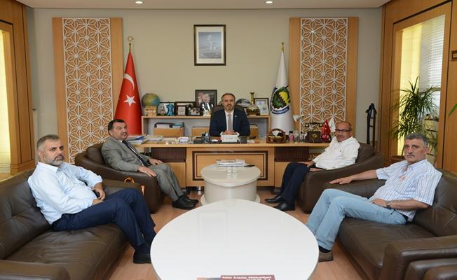 Şavşat Belediye Başkanı Öztürk’ten Aktaş’a Ziyaret