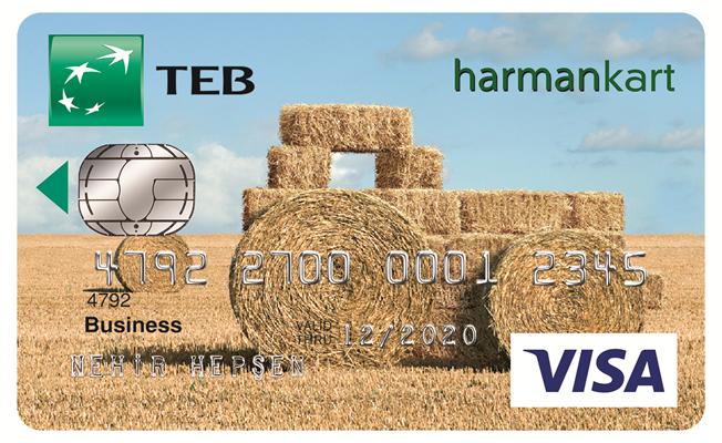 TEB Harman Kart üreticilerin hayatlarını kolaylaştıracak