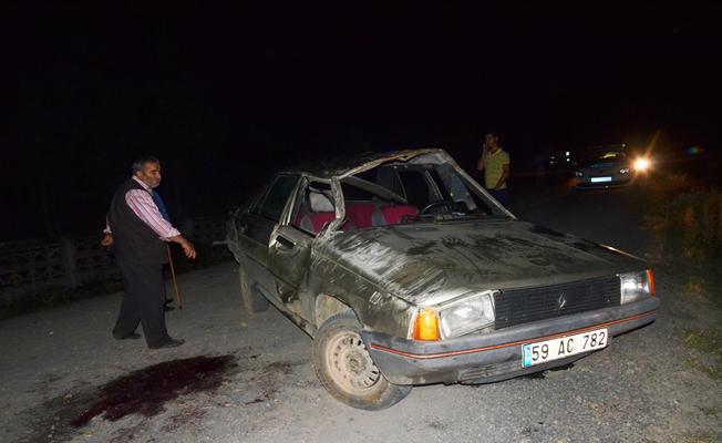 Tekirdağ Malkara'da trafik kazası: 1 ölü, 1 yaralı