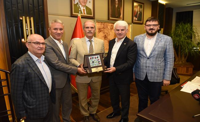 Altepe´den İnegöl Fuar Merkezi´ne destek