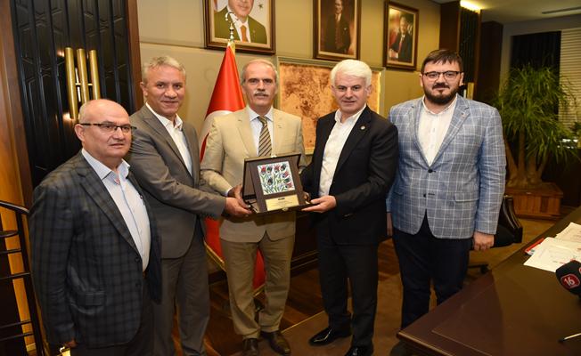 Altepe´den İnegöl Fuar Merkezi´ne destek