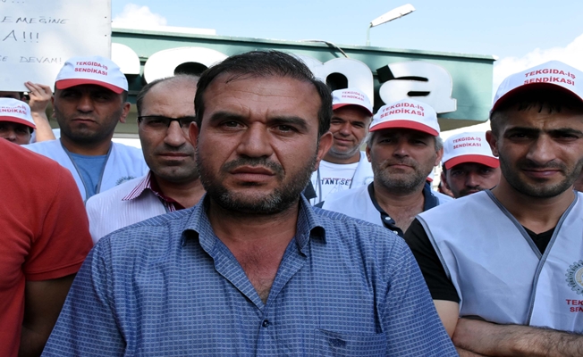Bursa'da Meşrubat Fabrikasında Grev Yapılmaya Başlandı