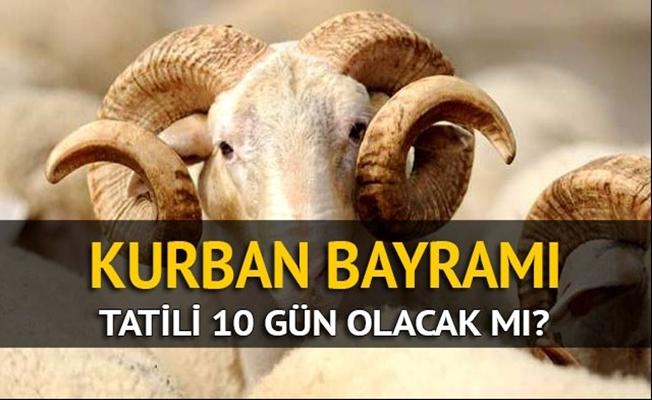 Kurban Bayramı Tatili Kaç Gün ?