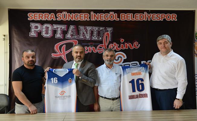 Belediyespor’un İsim ve Forma Sponsoru Serra Sünger Oldu