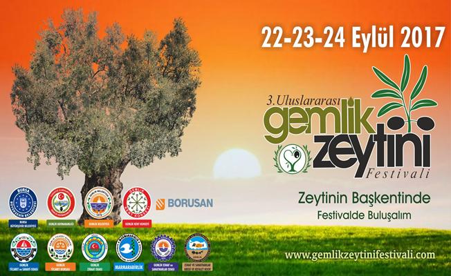 Gemlik Zeytin Festivali Başlıyor