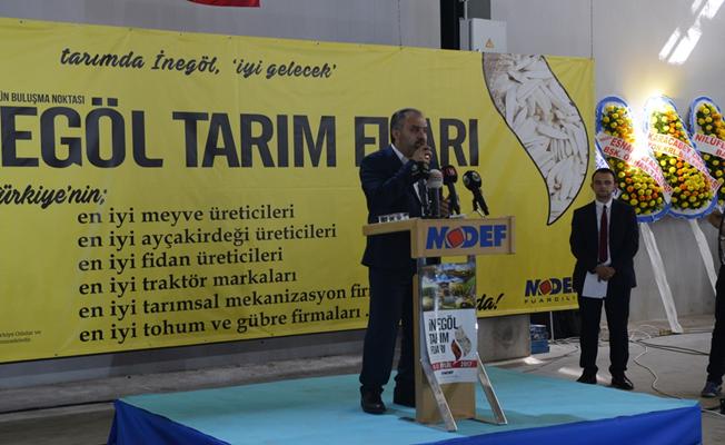 İnegöl Tarım Fuarı Kapılarını Açtı