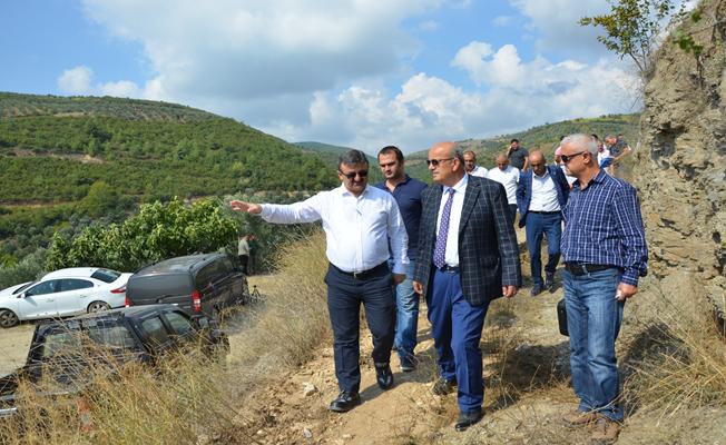 İznik Barajında Çalışmalar Başladı