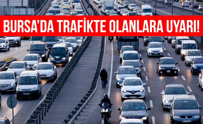 Bursa'da Trafik Düzenlemesi
