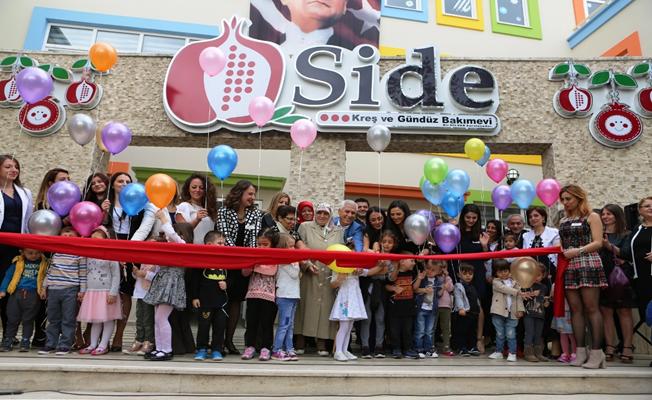 Side Kreş ve Gündüz Bakımevi kapılarını açtı