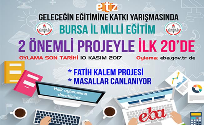 Bursa'dan 2 Proje İle ''Geleceğin Eğitimine Katkı''