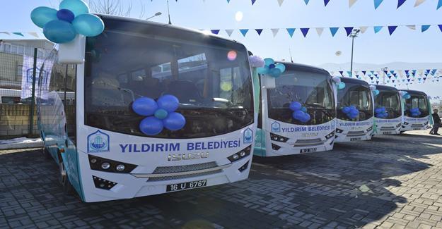 Yıldırım Belediyesi'nden Vatandaşlara Ulaşım Desteği