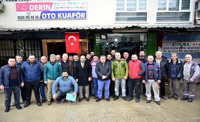 Başkan EDEBALİ İlçe Esnafıyla Kahvaltıda Buluştu