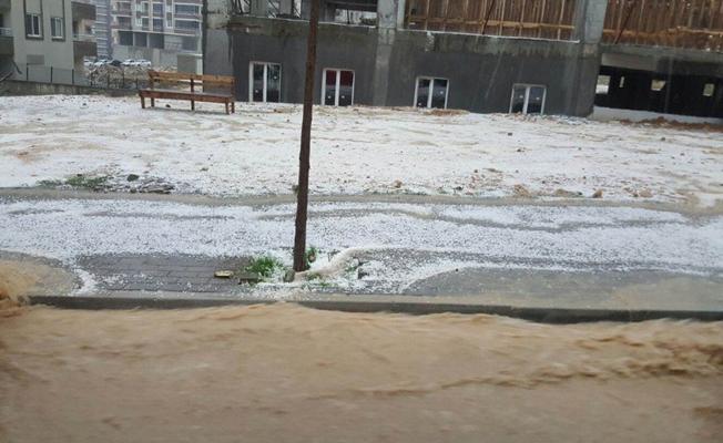 Bursa'da Dolu Yağışı