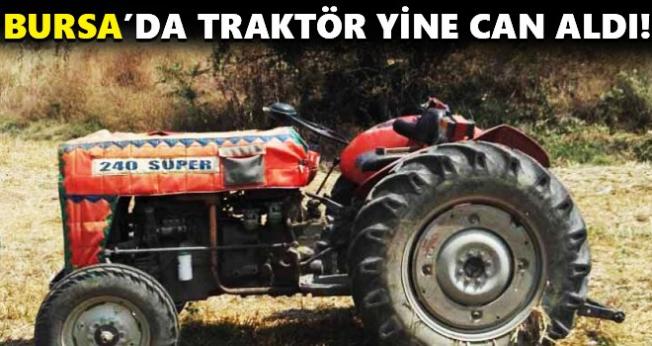 Bursa'da Traktör Kazası 1 Ölü