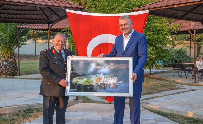 Bursa İl Jandarma Komutanı Hacıoğlu'ndan Karacabey'e övgü