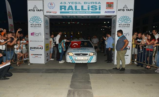 Yeşil Bursa Rallisi Heyecanı Nilüfer’de Başladı