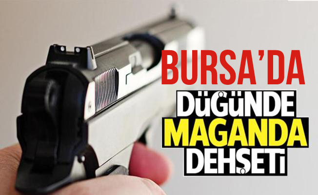 Bursa Orhangazi'deki Düğünde Maganda 3 Kişiyi Yaraladı