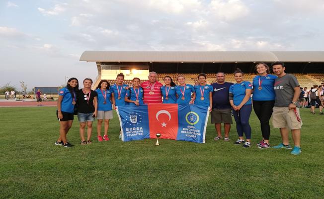 Büyükşehir Belediyespor Atletizmde 'üçüncülük' başarısı kazandı