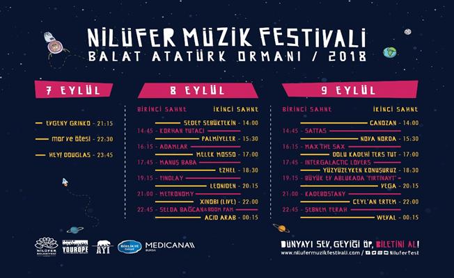 Nilüfer Müzik Festivali Yine Dolu Dolu Geliyor
