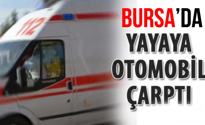 Bursa'da İnegöl'de Trafik Canavarı Yayaya Çarptı!