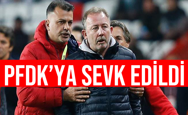 Beşiktaş Teknik Direktörü Sergen Yalçın PFDK'ya Sevk Edildi