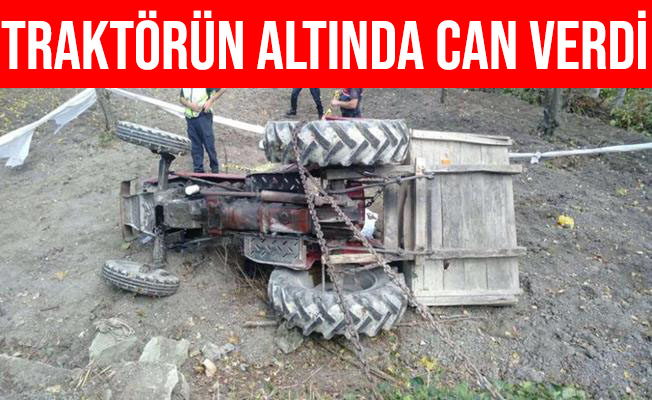 Bilecik'te Devrilen Traktörün Altında Kalarak Can Verdi