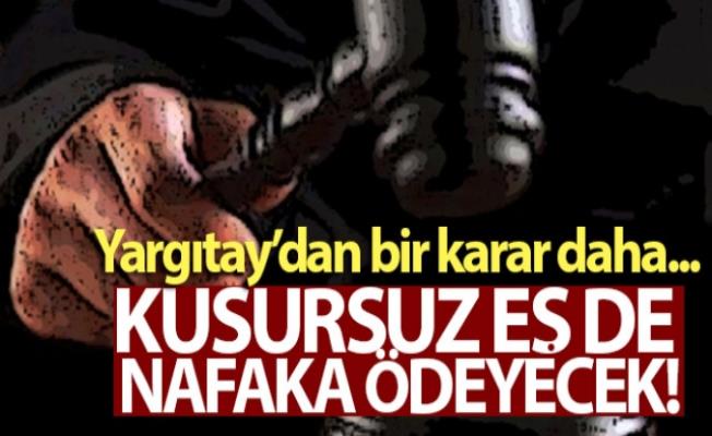 Boşanmalarda Kusursuz Eşlerde Nafaka Ödeyecek