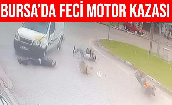 Bursa'daki Motosiklet Kazasında Sürücü Ağır Yaralandı