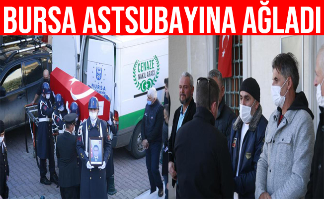 Bursa Genç Astsubay Abdullah Şimşek İçin Ağladı