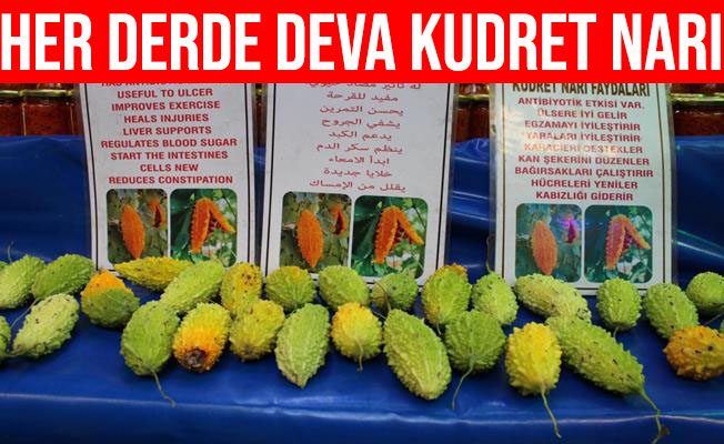 Her Derde Deva Kudret Narı Bursa'da Tezgahlarda Yerini Aldı