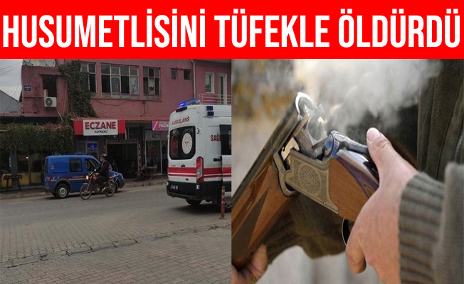 Ödemiş'te Husumetlisini Av Tüfeğiyle Öldürdü