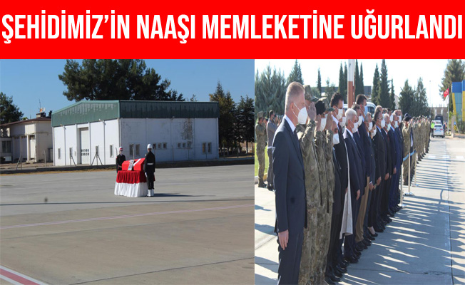 Samsun'lu Şehit Tayfun Özköse'nin Naaşı Memleketine Uğurlandı