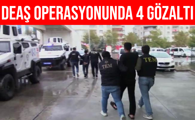 Siirt’te DEAŞ Operasyonunda 4 Kişi Gözaltına Alındı