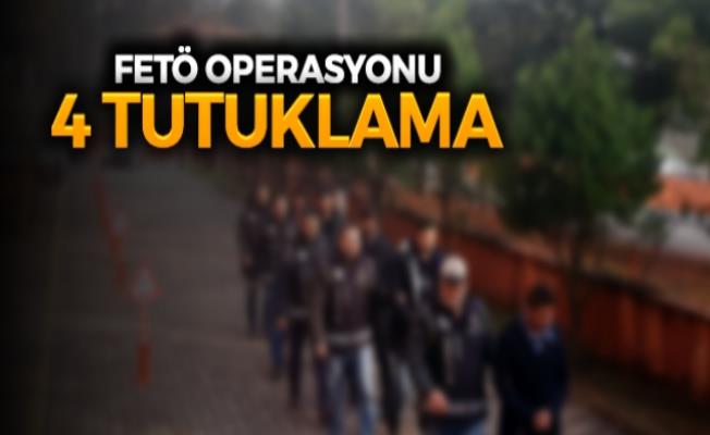 Burdur'daki FETÖ/PDY operasyonunda  4 tutuklama