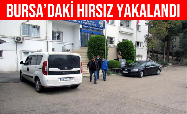 Bursa'da işyerlerine dadanan hırsız Mudanya'da yakalandı