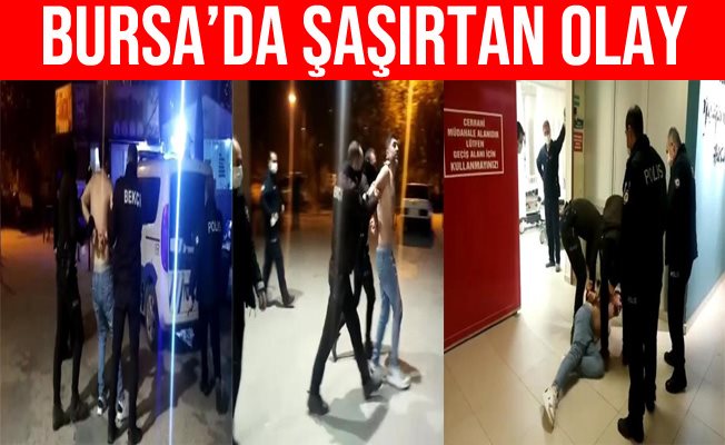 Bursa'da saldırgan şahıs etkisiz hale getirildi