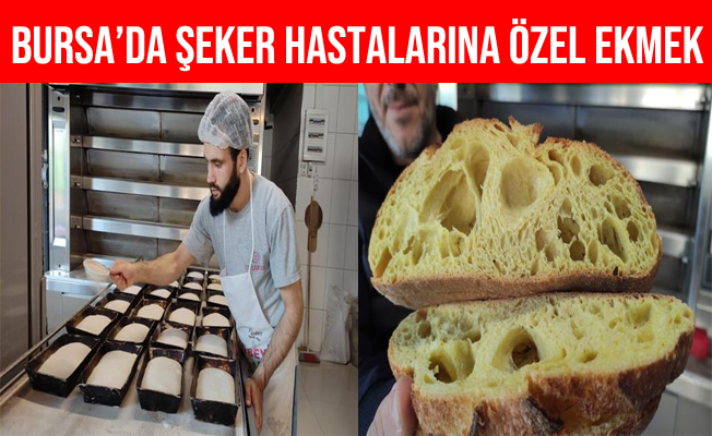 Bursa'da Şeker Hastaları İçin Zerdeçallı Ekmek Üretti