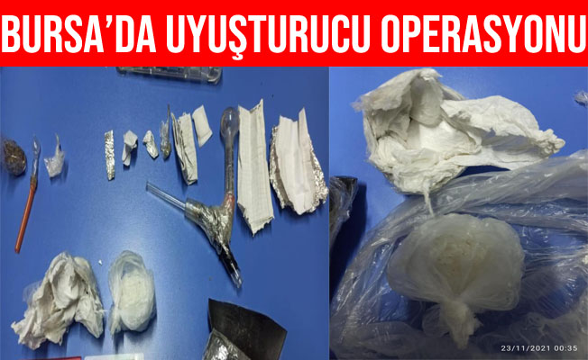 Bursa'da Tamire Bırakılan Araçla Uyuşturucu Sevkiyatı