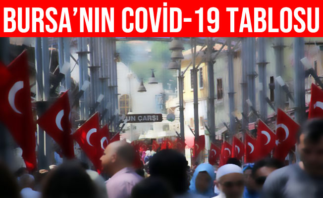 Bursa'nın haftalık Covid-19 vaka sayısında düşüş yaşandı