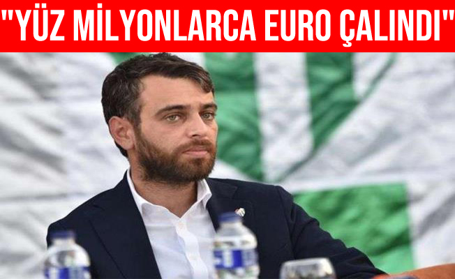 Bursaspor'da şok iddialar: "Yüz milyonlarca Euro çalındı"