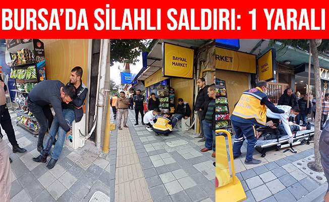 Bursa Gemlik’te Silahlı Saldırı: 1 Yaralı