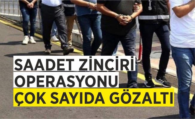 İzmir'deki 'Saadet zinciri' operasyonunda 5 tutuklama