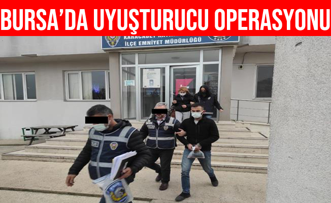 Karacabey’deki uyuşturucu operasyonunda 2 tutuklama