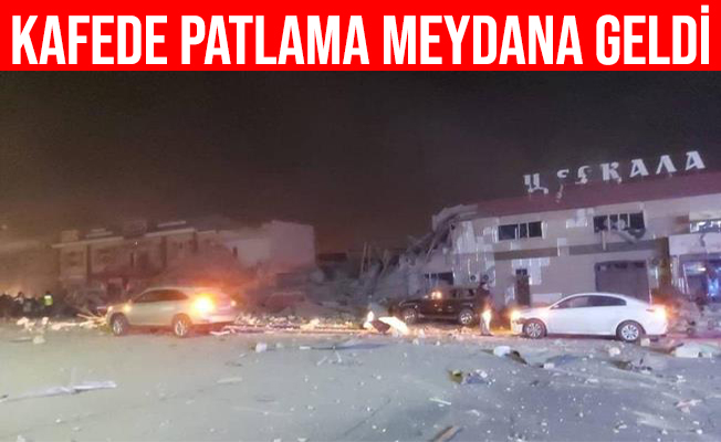 Kazakistan’da Kafede Şiddetli Patlama Meydana Geldi