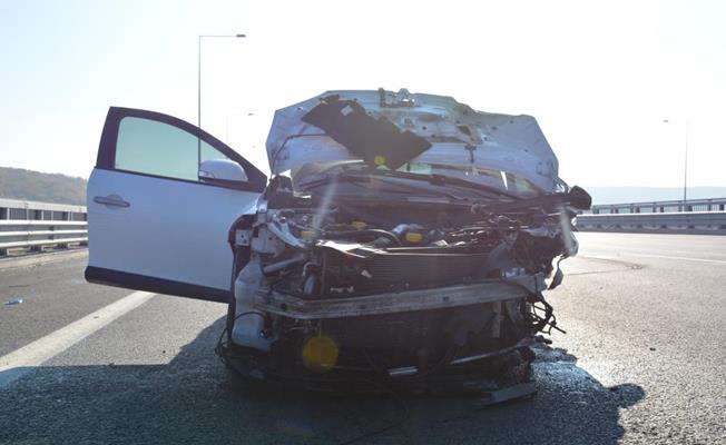 Kuzey Marmara Otoyolunda Trafik Kazası: 3 Yaralı