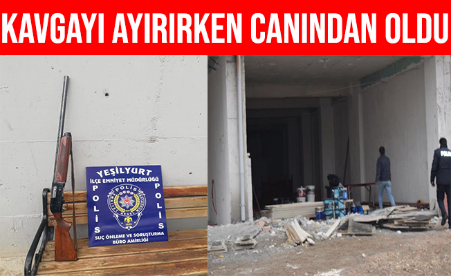 Malatya'da kavgayı ayıran işçi pompalı tüfekle vuruldu