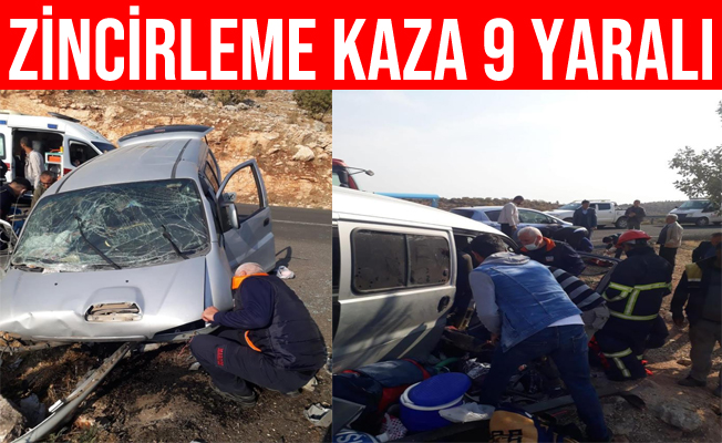 Mardin'de trafik kazası: 9 yaralı