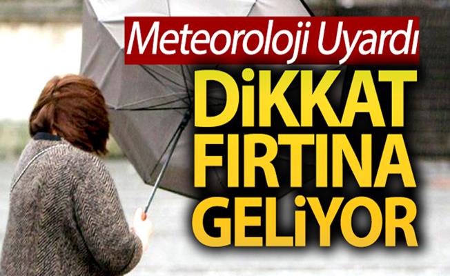 Meteoroloji'den İstanbul için şiddetli rüzgar uyarısı